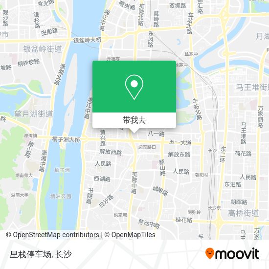星栈停车场地图