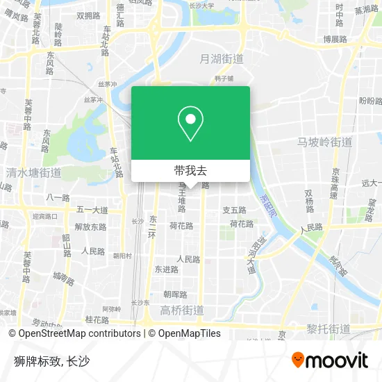 狮牌标致地图