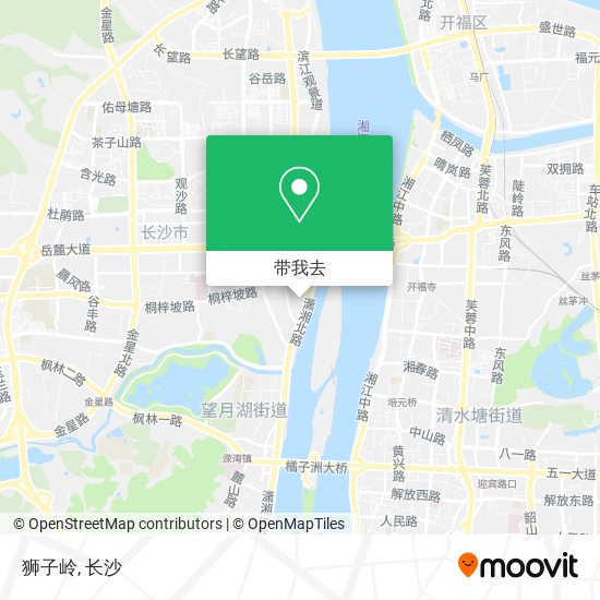 狮子岭地图