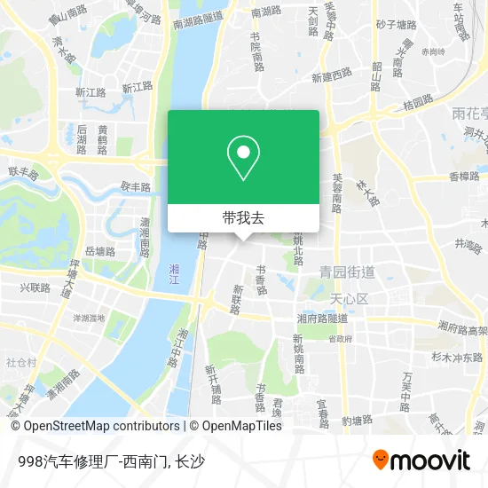 998汽车修理厂-西南门地图