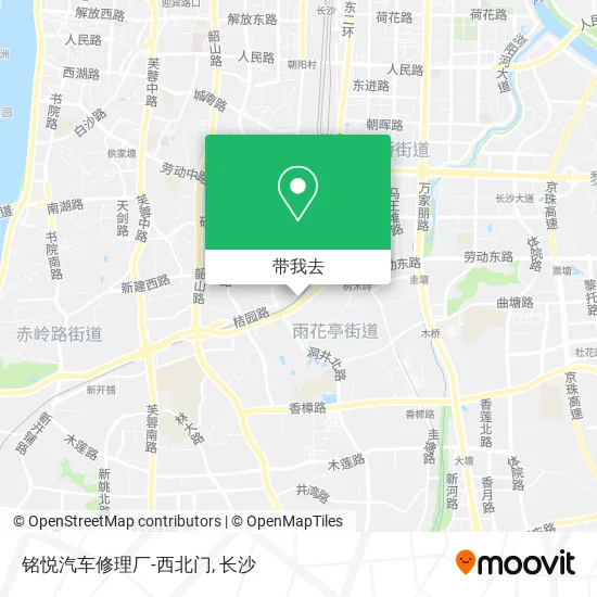 铭悦汽车修理厂-西北门地图