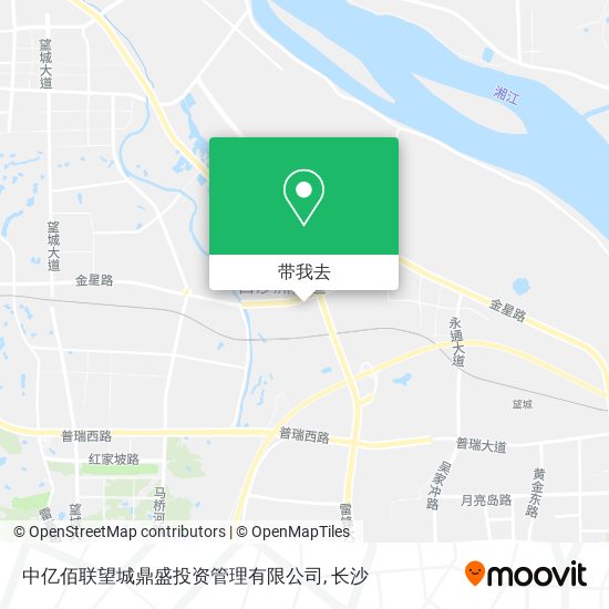 中亿佰联望城鼎盛投资管理有限公司地图
