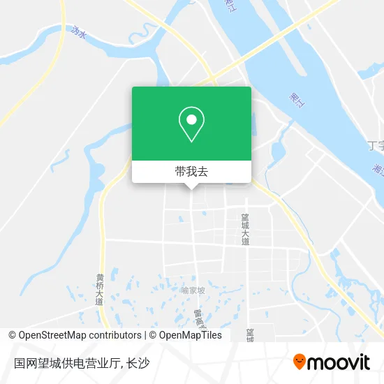 国网望城供电营业厅地图