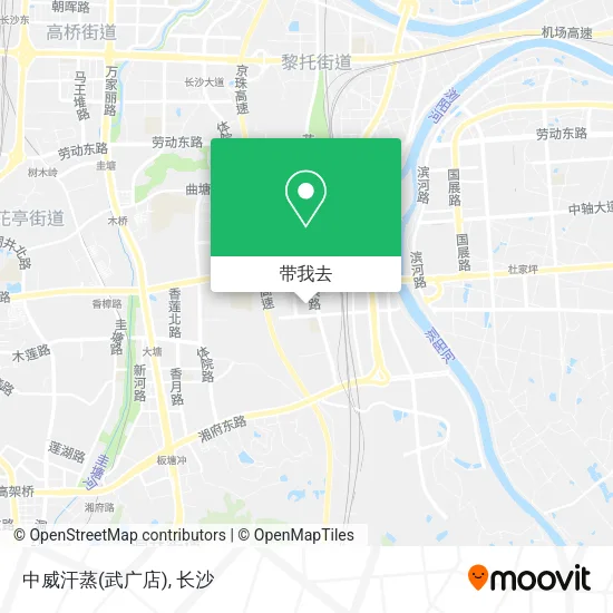 中威汗蒸(武广店)地图
