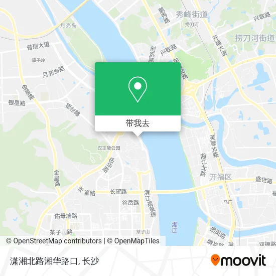 潇湘北路湘华路口地图