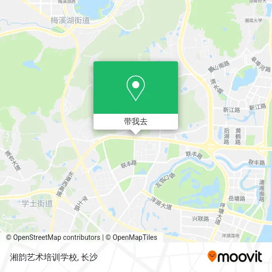 湘韵艺术培训学校地图