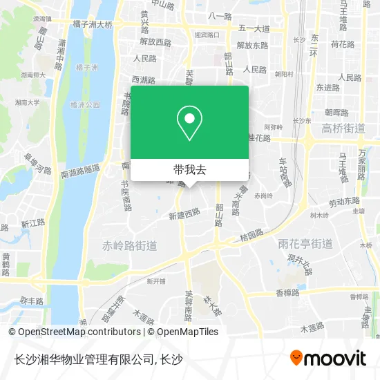 长沙湘华物业管理有限公司地图