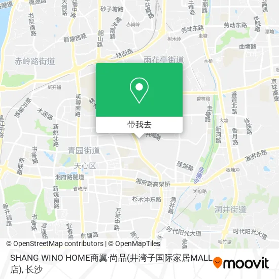 SHANG WINO HOME商翼·尚品(井湾子国际家居MALL店)地图