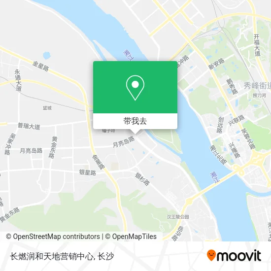 长燃润和天地营销中心地图