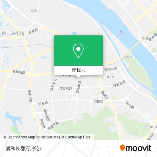 润和长郡府地图