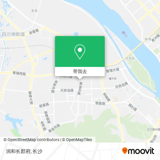 润和长郡府地图