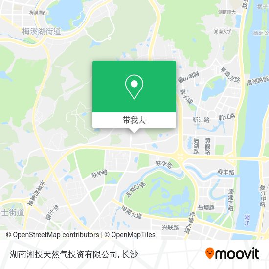 湖南湘投天然气投资有限公司地图
