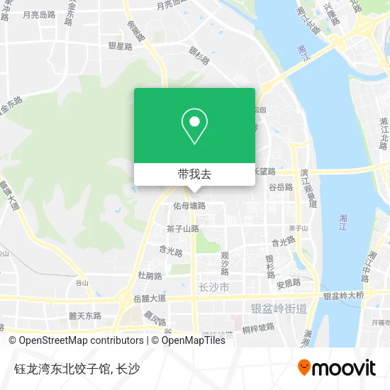 钰龙湾东北饺子馆地图