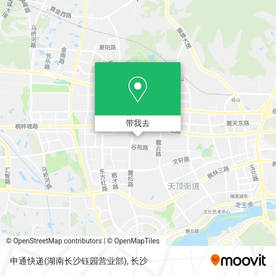 申通快递(湖南长沙钰园营业部)地图