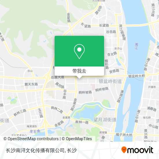 长沙南浔文化传播有限公司地图