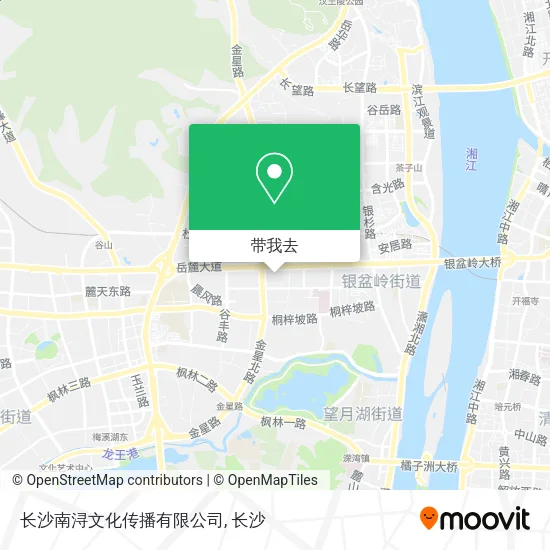 长沙南浔文化传播有限公司地图