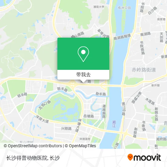 长沙得普动物医院地图