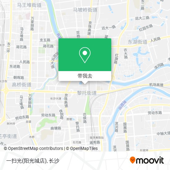 一扫光(阳光城店)地图