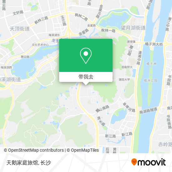 天鹅家庭旅馆地图