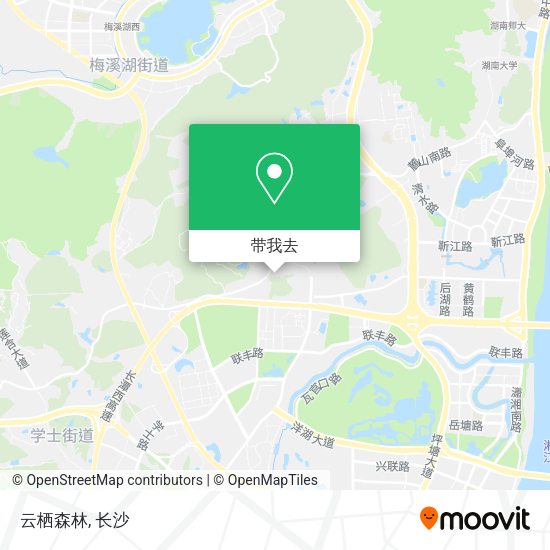 云栖森林地图