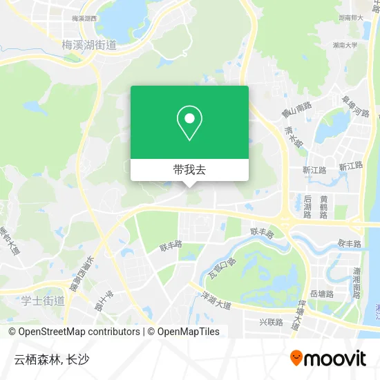 云栖森林地图