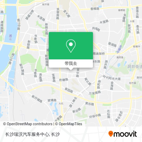 长沙瑞沃汽车服务中心地图