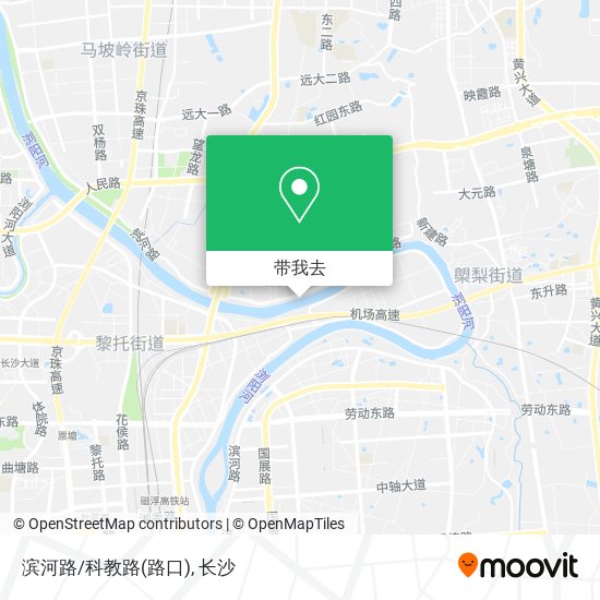 滨河路/科教路(路口)地图