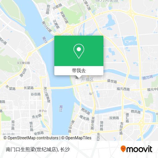 南门口生煎梁(世纪城店)地图