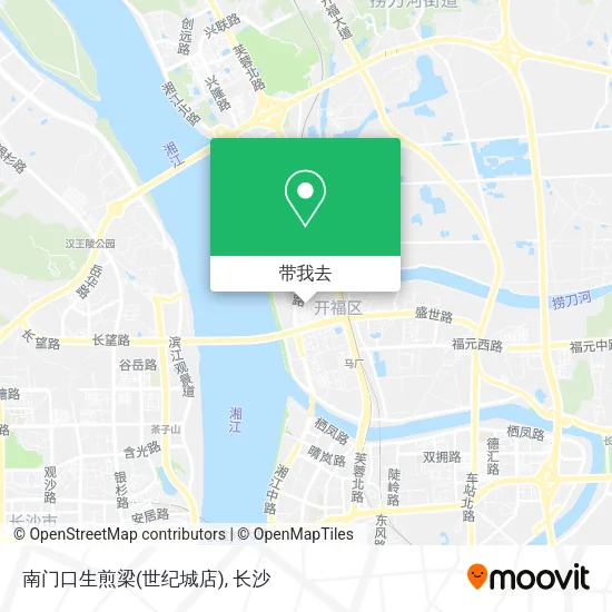 南门口生煎梁(世纪城店)地图
