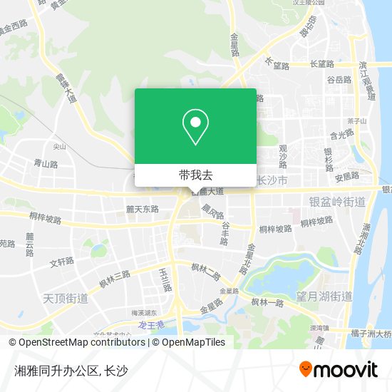湘雅同升办公区地图