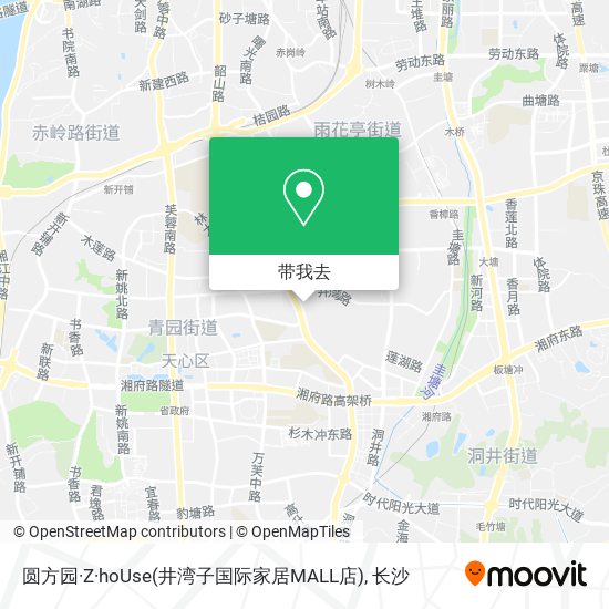 圆方园·Z·hoUse(井湾子国际家居MALL店)地图