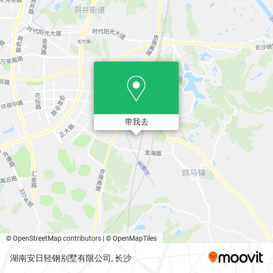 湖南安日轻钢别墅有限公司地图