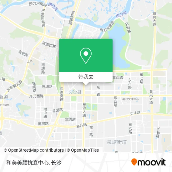 和美美颜抗衰中心地图