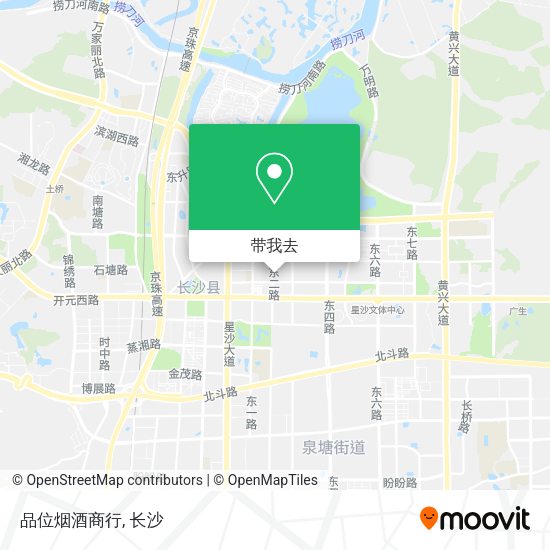品位烟酒商行地图