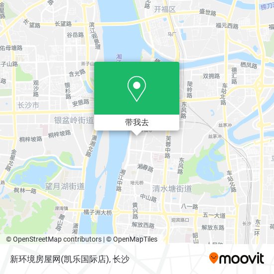 新环境房屋网(凯乐国际店)地图