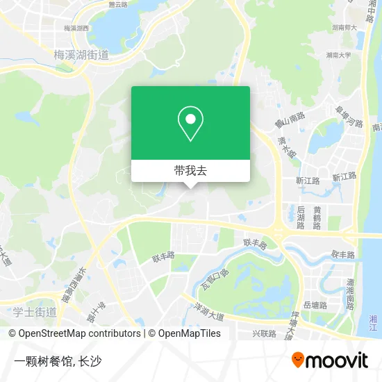 一颗树餐馆地图