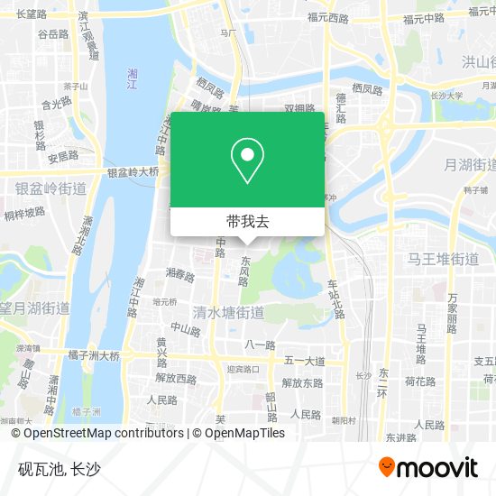 砚瓦池地图