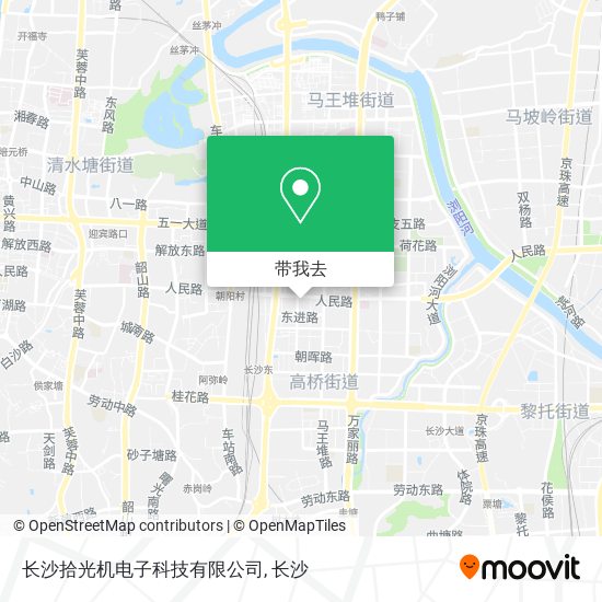 长沙拾光机电子科技有限公司地图