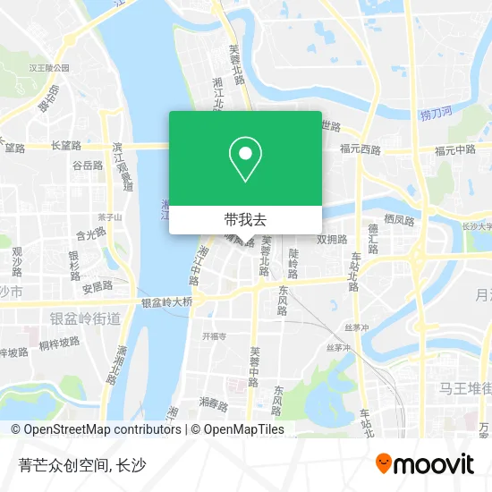 菁芒众创空间地图