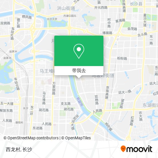 西龙村地图