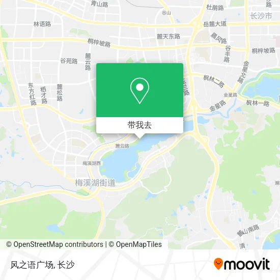 风之语广场地图
