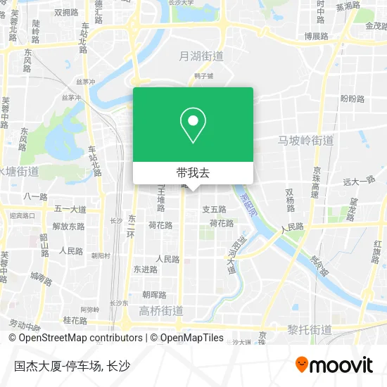 国杰大厦-停车场地图