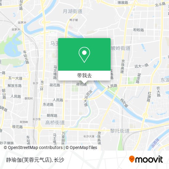 静瑜伽(芙蓉元气店)地图