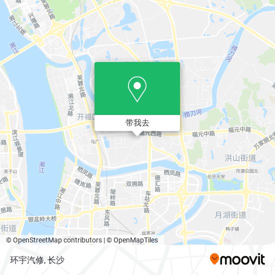 环宇汽修地图