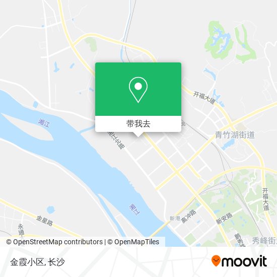 金霞小区地图