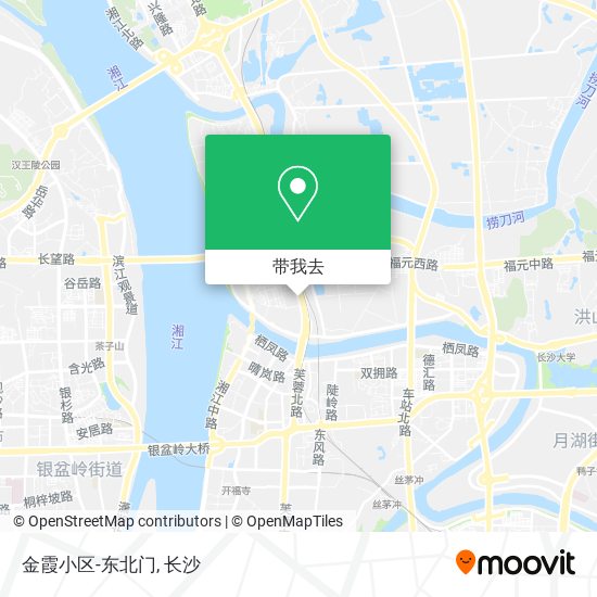 金霞小区-东北门地图