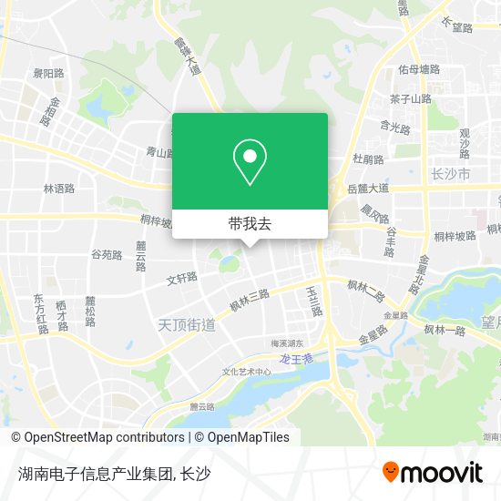 湖南电子信息产业集团地图