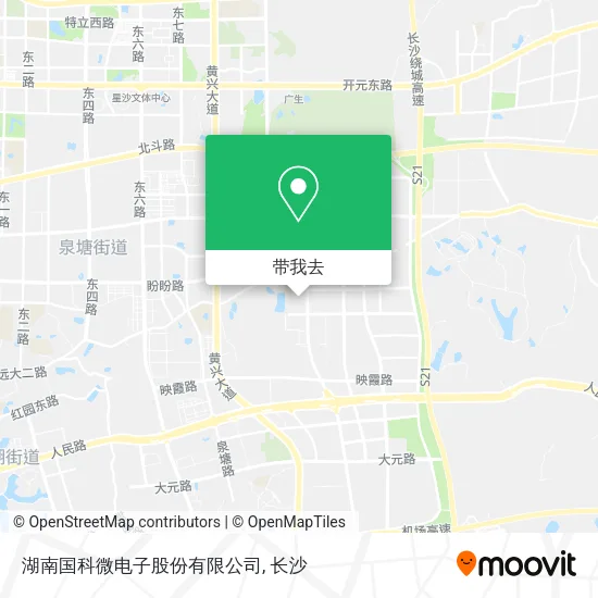 湖南国科微电子股份有限公司地图