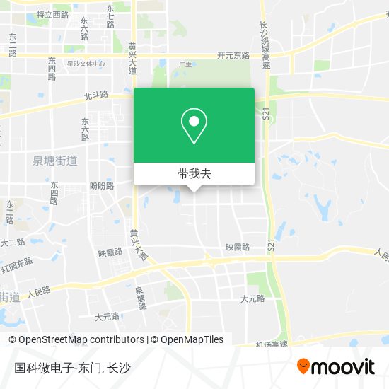 国科微电子-东门地图
