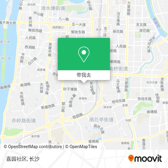 嘉园社区地图